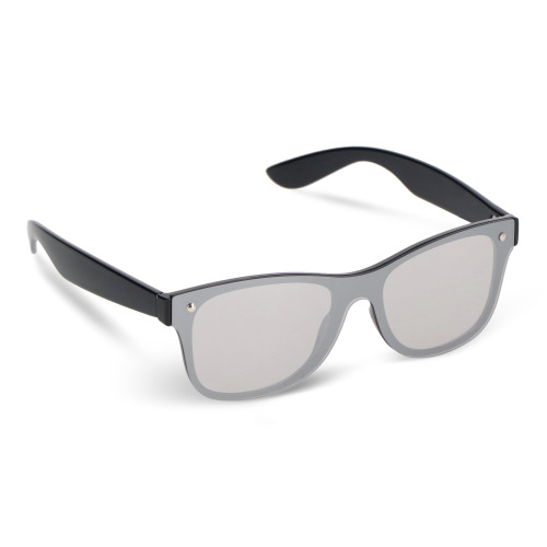 Okulary przeciwsłoneczne Justin R-PC z lustrzanymi soczewkami UV400 Czarny LT86731-N0002 