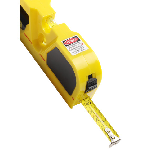 Miara 2 m, poziomica i laser żółty V5653-08 (4)
