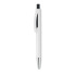 Przyciskany długopis w białej czarny MO8814-03  thumbnail
