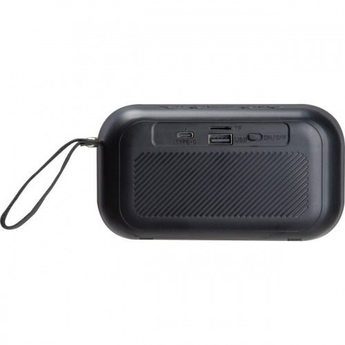 Głośnik bluetooth podświetlany LED MIRELA Czarny 3524303 (3)