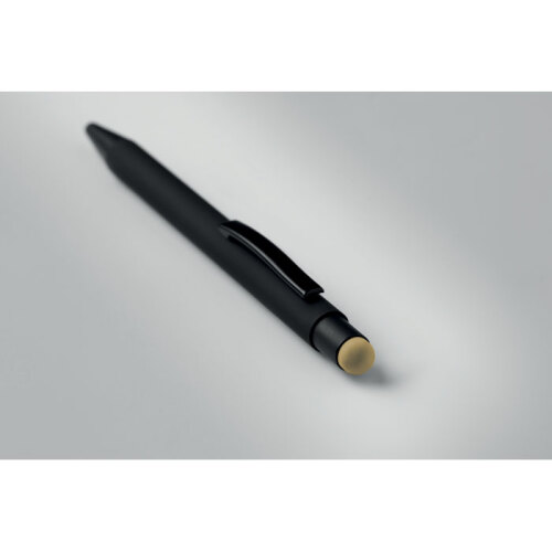 Długopis z rysikiem matowy złoty MO9393-98 (2)