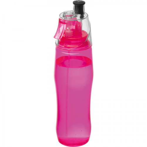 Butelka plastikowa ze spryskiwaczem 700 ml ELEANOR Różowy 6259211 (2)
