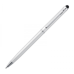 Długopis plastikowy touch pen KIMBERLY Biały