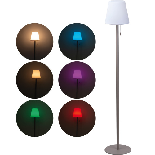 Lampa stojąca zmieniająca kolory BRIDGET Biały 9537206 
