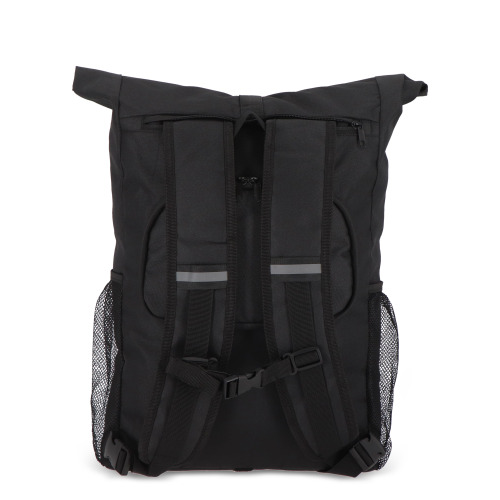 Plecak rowerowy R-PET 600D Rolltop 20L Czarny LT95351-N0002 (9)