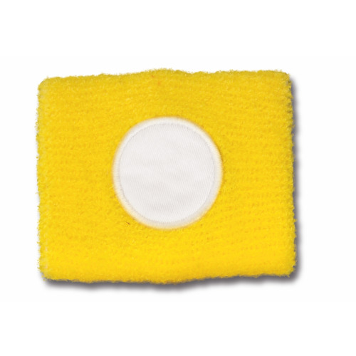 Opaska na rękę, frotka żółty V6470-08 