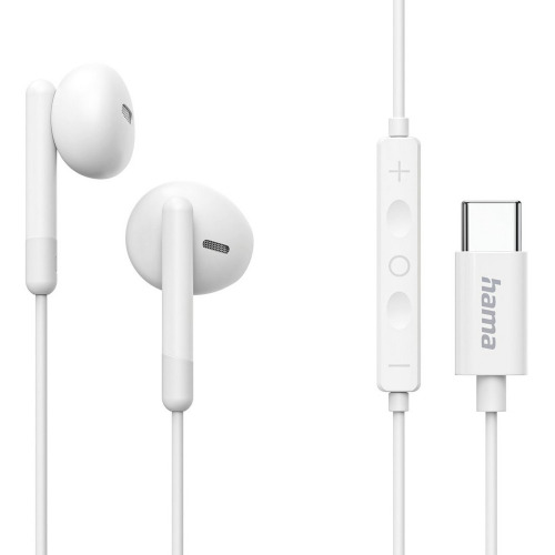 Słuchawki douszne Hama Classy Biały VH009-02 (1)