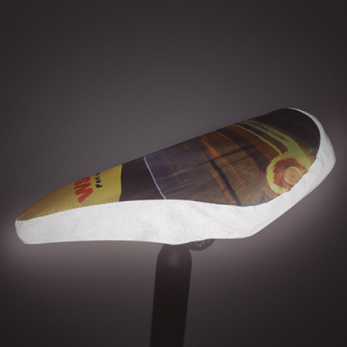 Pokrowce na siodełka rowerowe według własnego projektu Wielokolorowy MPSC03 (1)