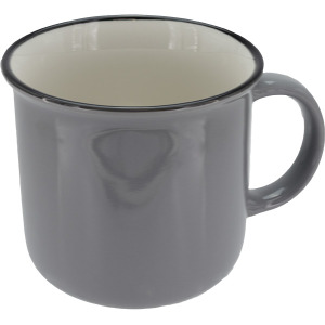 Kubek ceramiczny 350 ml RAYMOND Szary