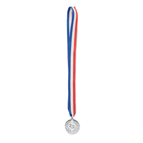 Medal o średnicy 5 cm Srebrny Mat MO2260-16 (2)