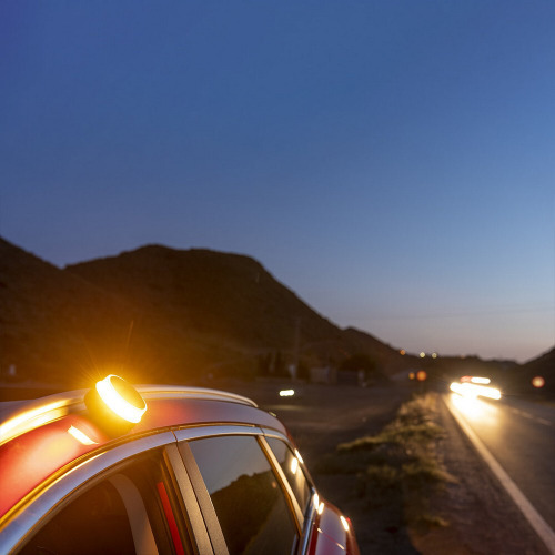 Latarka bezpieczeństwa z magnesem Biały V7278-02 (1)