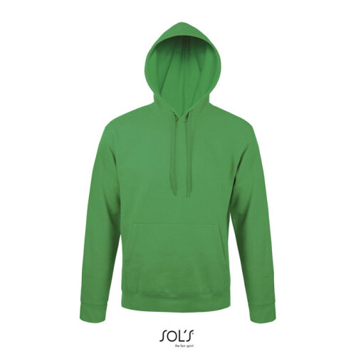 SNAKE sweter z kapturem Zielony S47101-KG-L 