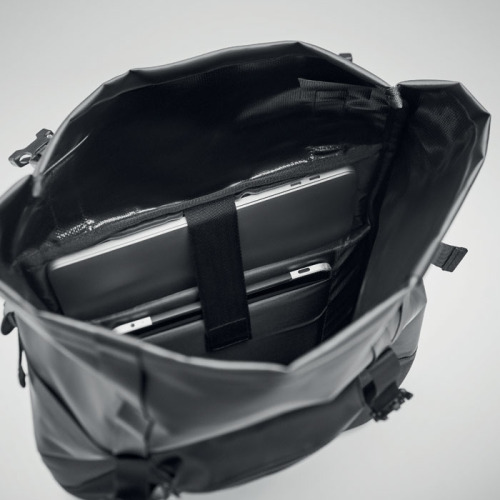 Plecak rolltop 50C tarpaulin Czarny MO6939-03 (4)