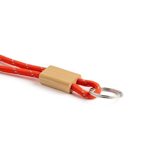 Brelok z bambusowym detalem / Vimeiro Tourquise Blue IP14086663 (2)