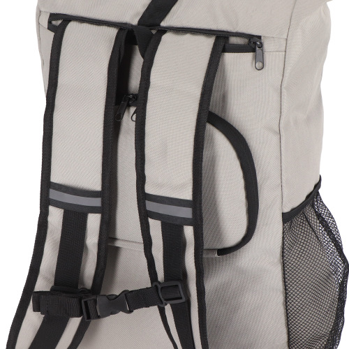 Plecak rowerowy R-PET 600D Rolltop 20L Szary LT95351-N0061 (12)