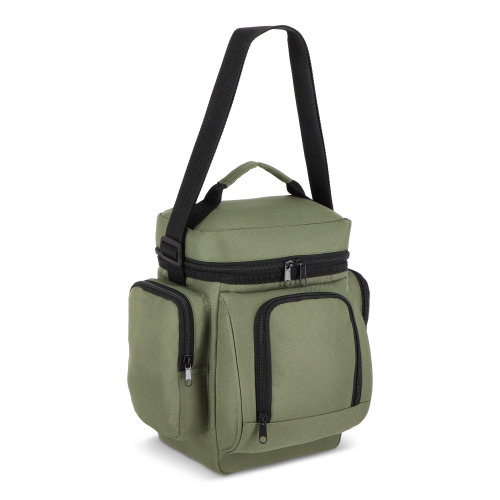 R-PET 600D Lunch cooler 10L Oliwkowa zieleń LT95355-N0043 