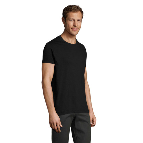 REGENT F Męski T-Shirt 150g Deep black S00553-DB-S (2)