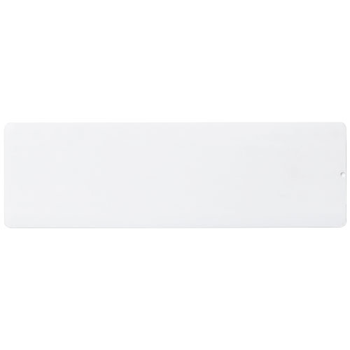 Linijka Ellison o długości 15 cm wykonana z tworzywa sztucznego z papierową wkładką Biały 21053801 (2)