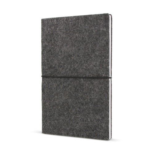 Filcowy notatnik A5 Ciemnoszary LT92068-N0060 