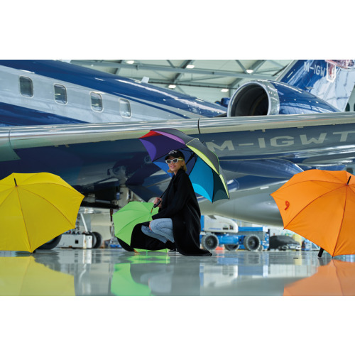 Parasol automatyczny ø120 cm MATTEO Wielokolorowy 40870mc (6)