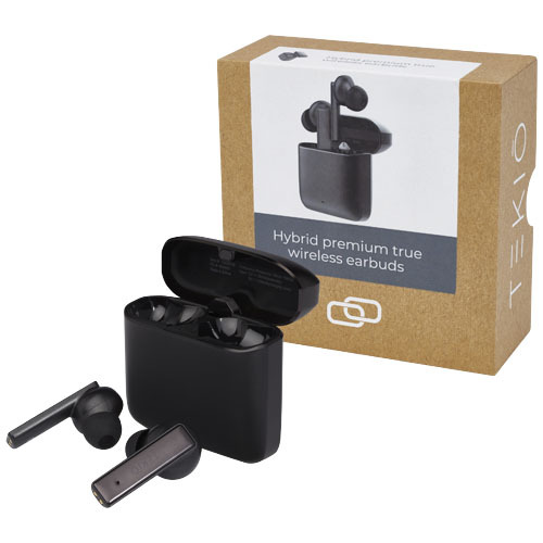 Hybrid słuchawki douszne premium True Wireless Czarny 12429790 (5)