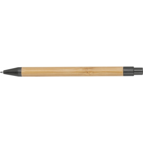 Długopis bambusowy Halle czarny 321103 (3)