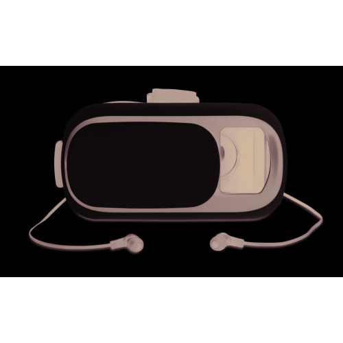 Okulary 3D z ABS ze słuchawkami Biały MO9072-06 (1)