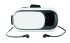 Okulary 3D z ABS ze słuchawkami biały MO9072-06 (1) thumbnail