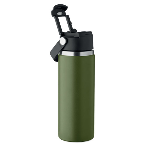 Butelka dwuścienna 500 ml Ciemnozielony MO2775-60 (1)