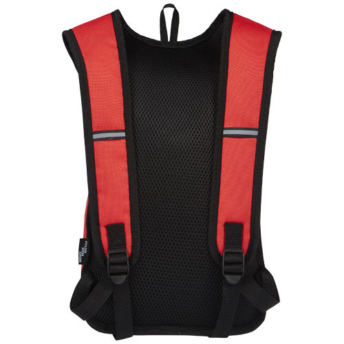 Trails plecak outdorowy, certyfikat GRS, tworzywo RPET, 6,5 l Czerwony 12065821 (3)