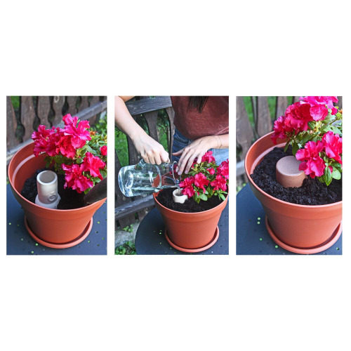 Ceramiczne naczynie do nawadniania roślin 400 ml B'RIGHT | I'Riga Neutralny V8891-00 