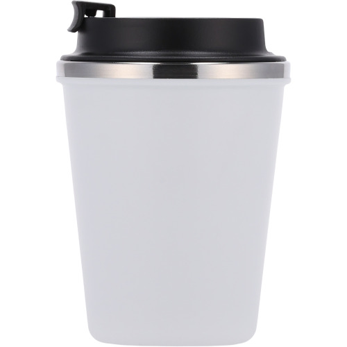 Kubek termiczny 350 ml z powłoką z recyklingu METODY Biały 8496206 