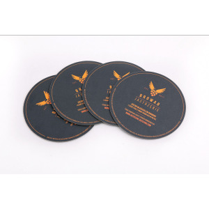 Podkładka beermat fi 100mm - jednostronna