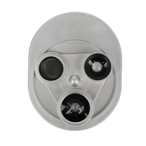 Obiektywy do telefonu, makro, rybie oko, szeroki kąt, cpl Srebrny V3834-32 (2)