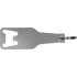 Brelok z aluminium z recyklingu otwieracz do butelek MALMO Szary 376407 (2) thumbnail