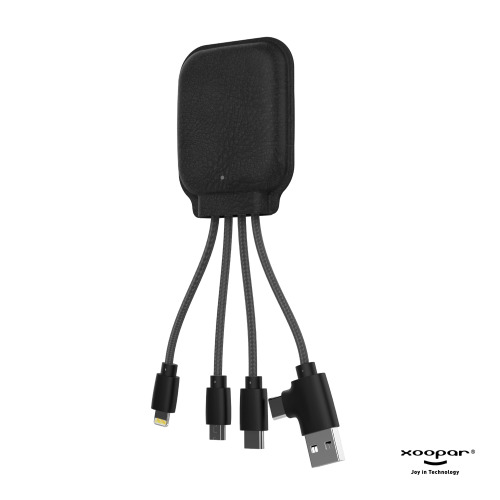 4001 | Xoopar Iné Gamma NFC Powerbank with Charging cables 3000mAh  Czarny LT41014-N0002 (6)