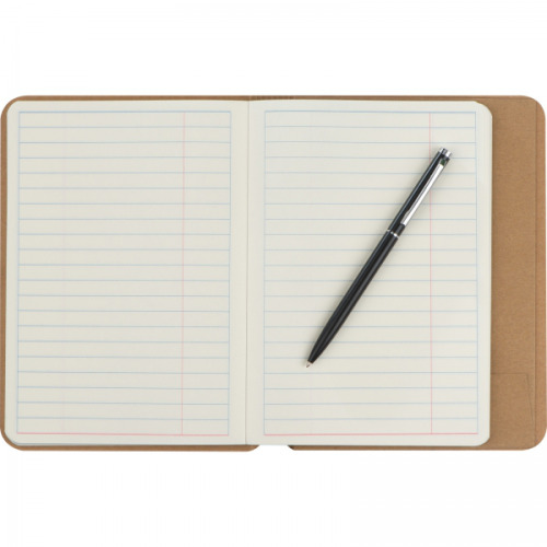 Notatnik A5 w linie ALEJANDRA Brązowy 2344501 (9)