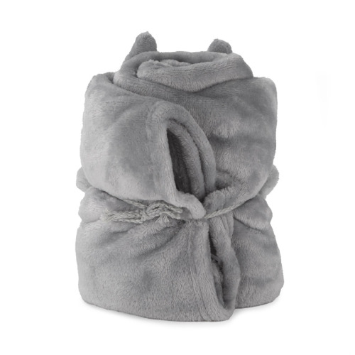 Kocyk polarowy WOOLY Szary 20411 (1)