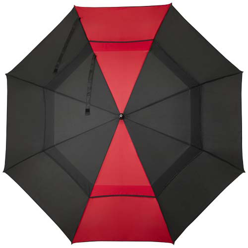 Jeff 55-calowy wiatroodporny parasol golfowy Czerwony 10941921 (2)