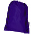 Plecak Oriole ze sznurkiem ściągającym z recyklowanego plastiku PET Fioletowy 12046137  thumbnail