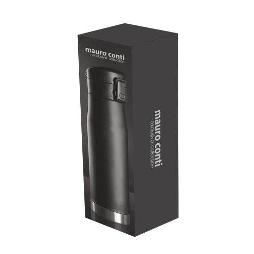 Kubek termiczny 600 ml Mauro Conti | Brian Czarny V4829-03A (3)