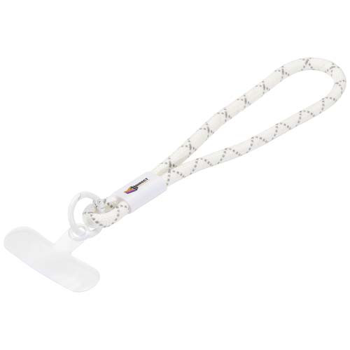 Arich opaska do smartfona na nadgarstek z tworzyw sztucznych pochodzących z recyklingu Biały 12448801 (1)