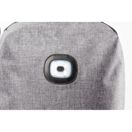 Plecak na laptopa 15" z lampką Szary V8152-19 (3)