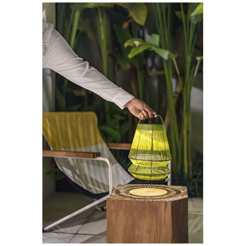 Originalhome Lampion przenośny abażur z recyklingu Zielony 12449161 (6)