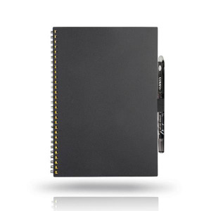 Infinitebook - notes ze zmywalnymi kartkami i pisakiem / Infiwords Czarny