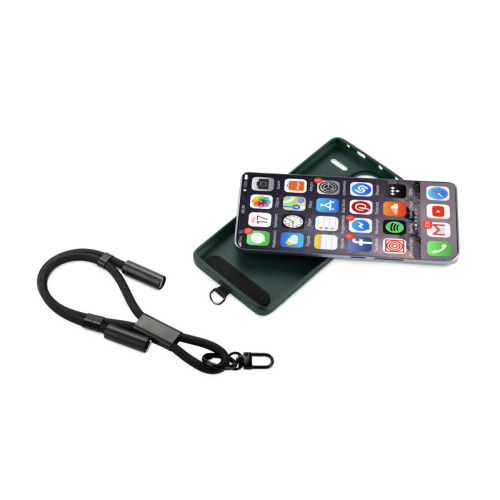 Smycz do telefonu z funkcją ładowania CHARD MINI 60W Czarny 09188-02 (2)