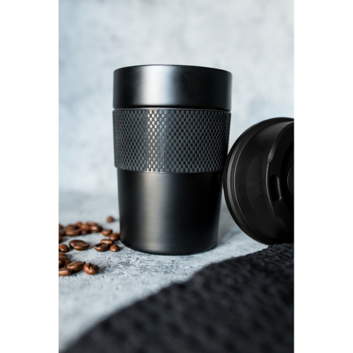 Kubek termiczny 350 ml Exclusive Collection | Adina Czarny V1428-03 (14)