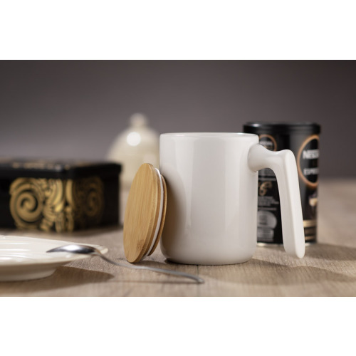 Kubek ceramiczny VIVIAN 420 ml Biały 16040-01 (6)