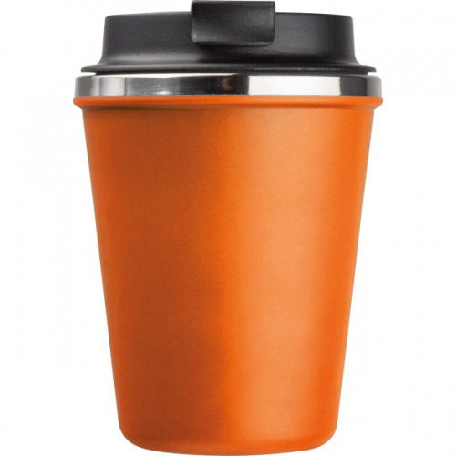 Kubek termiczny 350 ml z powłoką z recyklingu METODY Pomarańczowy 8496210 (5)