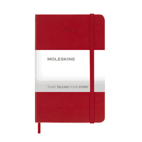 Kalendarz MOLESKINE Czerwony VM292-05/2026 (1)